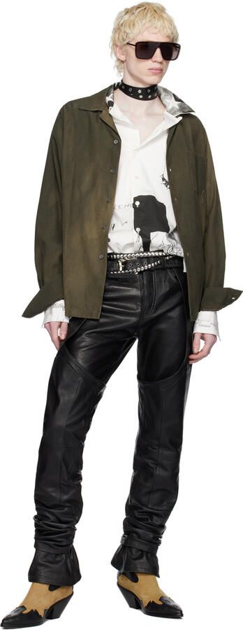 Enfants Riches Déprimés Black & Tan Midnight Cowboy Boots - Picture 4