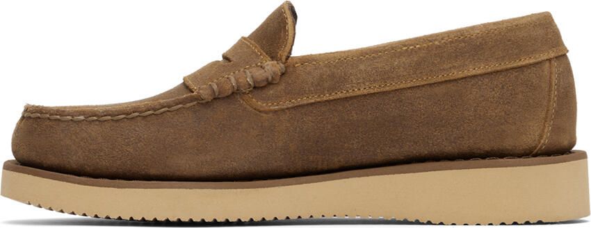 Engineered Garments Brown Sebago Edition EG Loafers - Picture 4