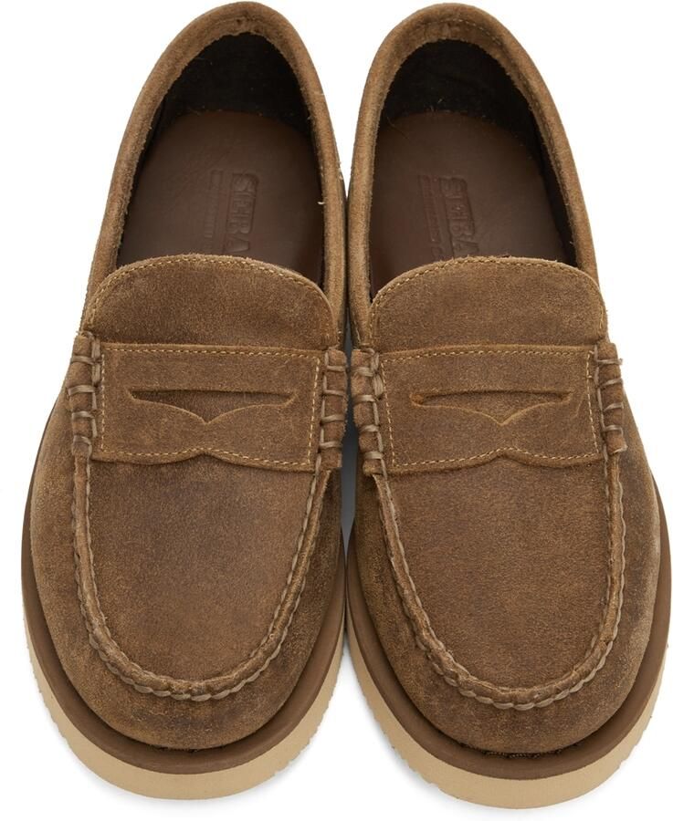Engineered Garments Brown Sebago Edition EG Loafers - Picture 1