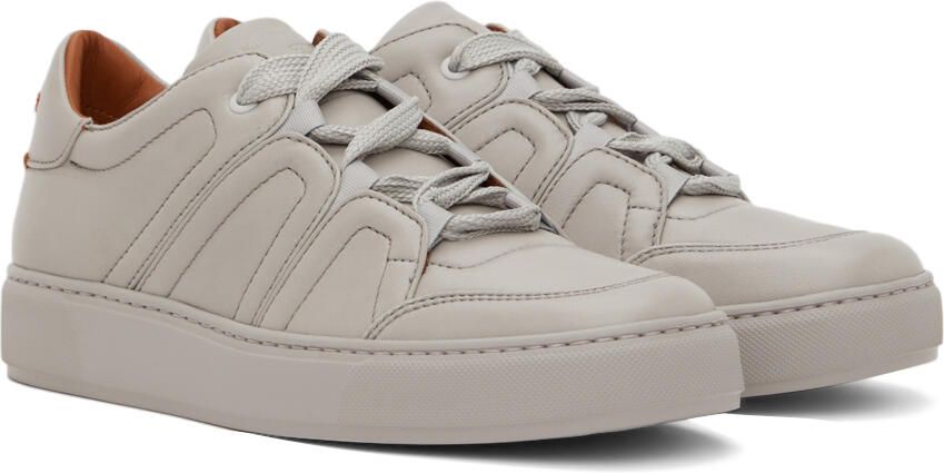 Ermenegildo Zegna Grey Tiziano Sneakers - Picture 2