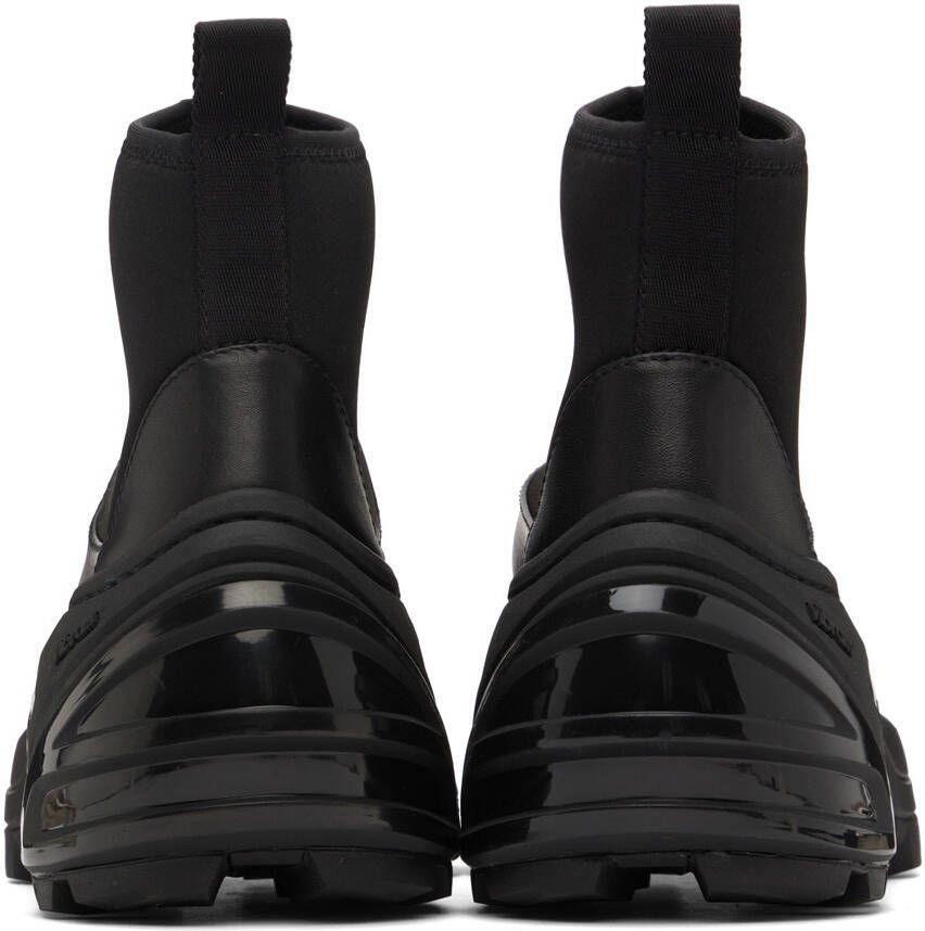 1017 ALYX 9SM Black Leather Chelsea Boots