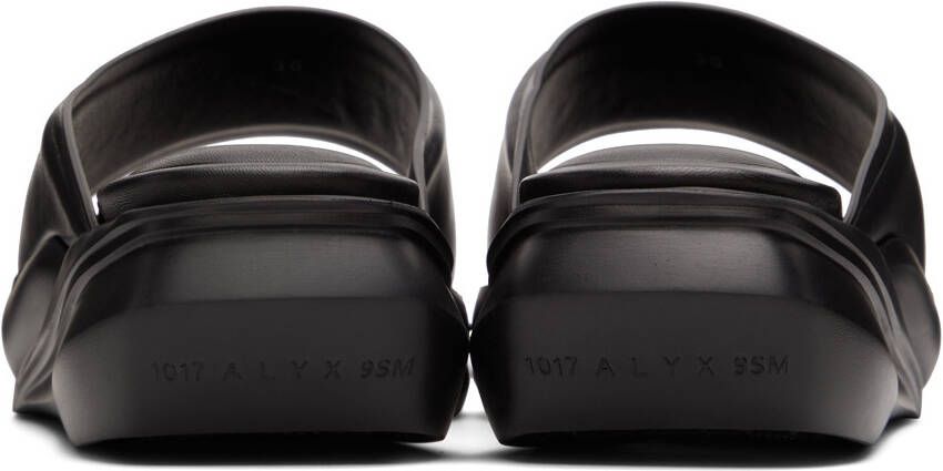 1017 ALYX 9SM Black Mono Slides