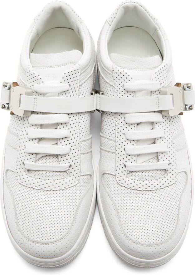 1017 ALYX 9SM White Buckle Sneakers