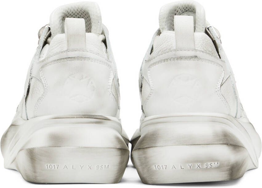 1017 ALYX 9SM White Mono Hiking Sneakers