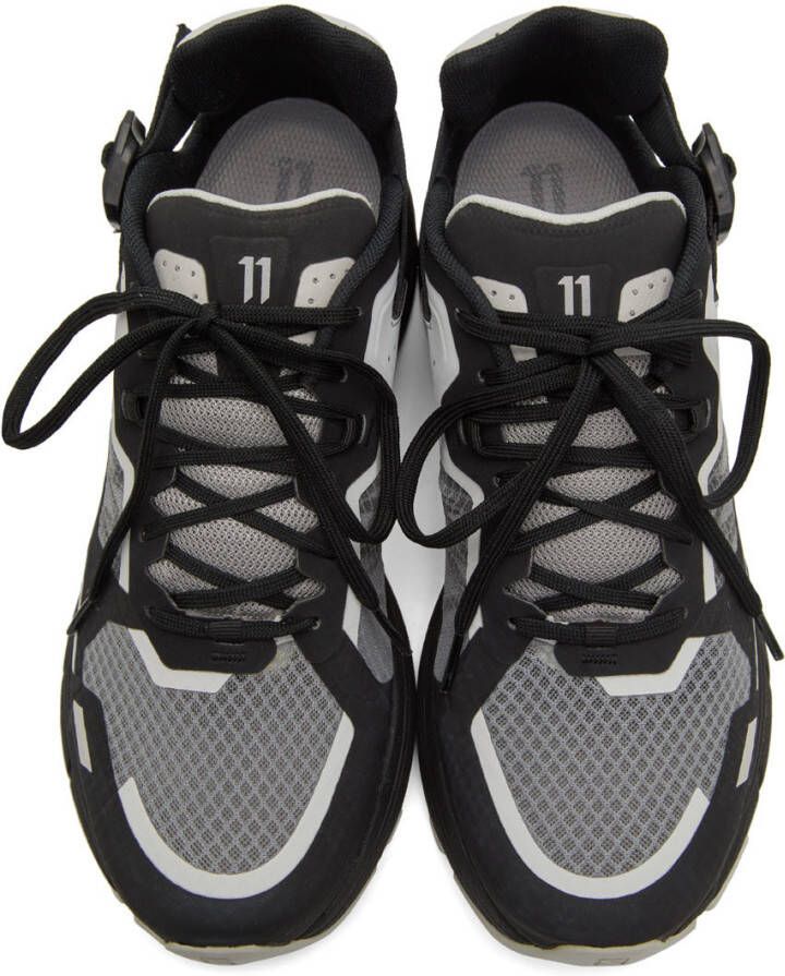 11 by Boris Bidjan Saberi Black & White Salomon Edition 11S Bamba 6 Sneakers