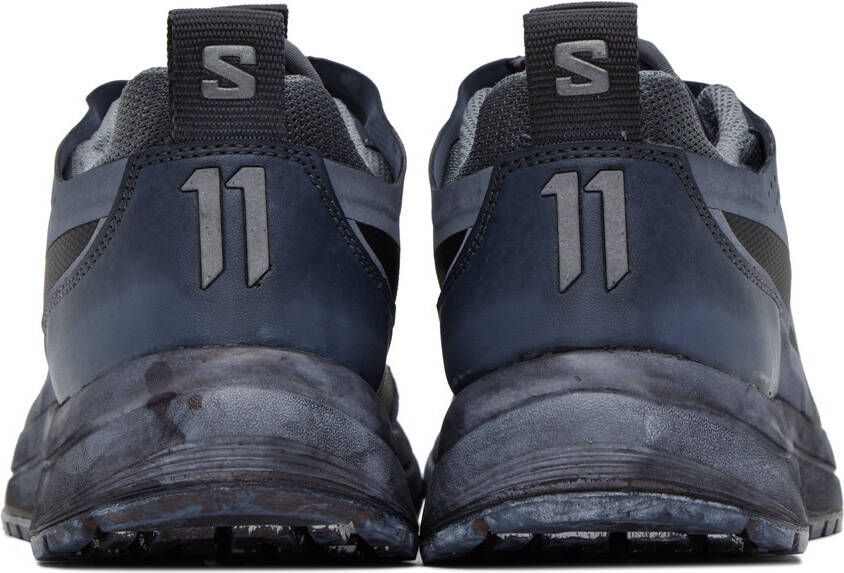 11 by Boris Bidjan Saberi Black Salomon Edition Bamba 2 Low Sneakers