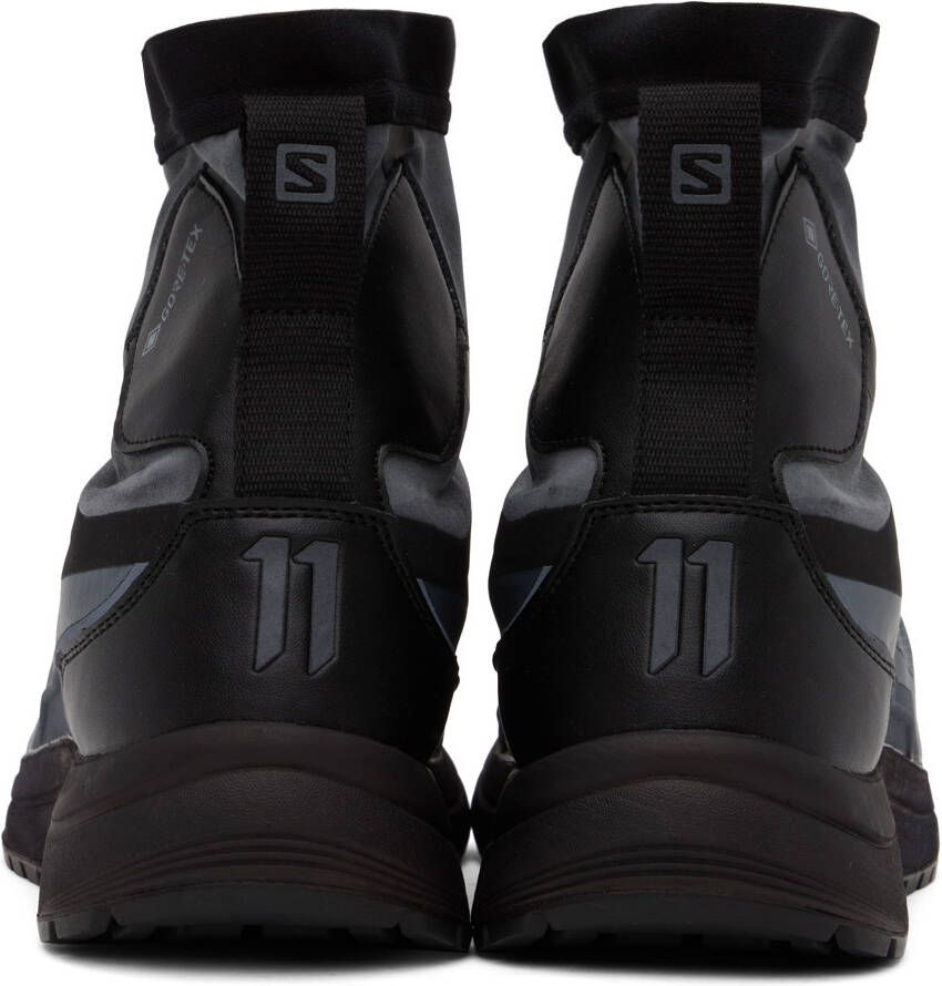 11 by Boris Bidjan Saberi Navy Salomon Edition Bamba 2 GTX High Sneakers