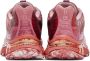 11 by Boris Bidjan Saberi Pink & Red Salomon Edition Bamba 5 Sneakers - Thumbnail 2