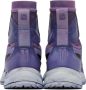 11 by Boris Bidjan Saberi Purple Salomon Edition Bamba 2 High Sneakers - Thumbnail 2