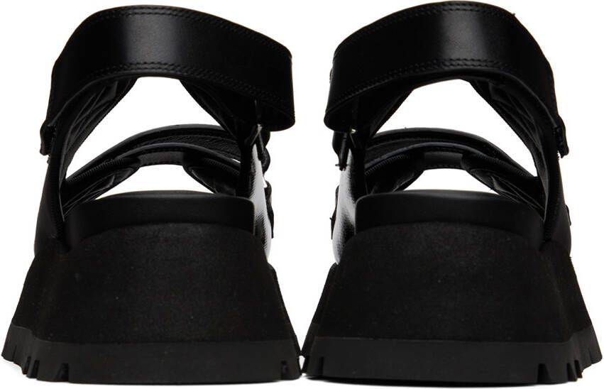 3.1 Phillip Lim Black Kate Dad Sandals