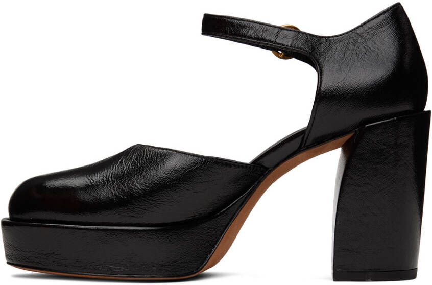 3.1 Phillip Lim Black Naomi Platform Mary Jane Heels