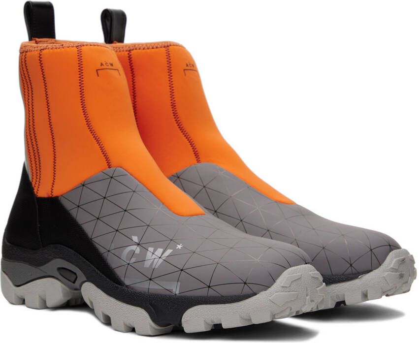 A-COLD-WALL* Orange & Gray NC.1 Dirt Boots