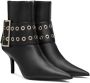 ABRA Black Big Belt Boots - Thumbnail 4