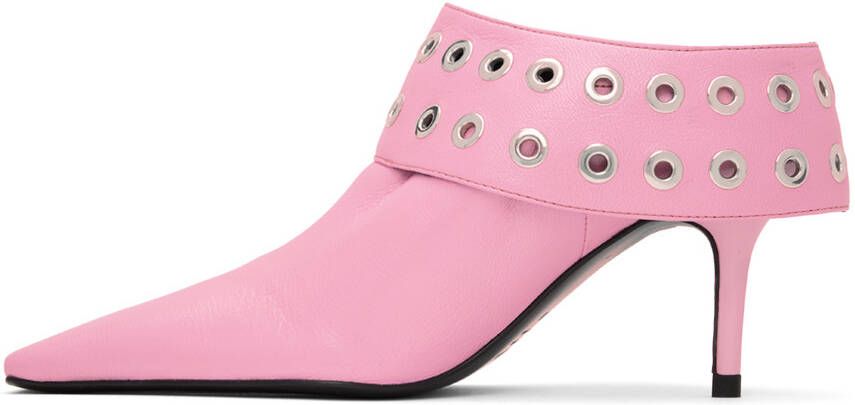 ABRA Pink Big Belt Heels