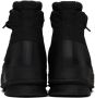 Acne Studios Black Lace-Up Ankle Boots - Thumbnail 2