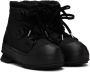 Acne Studios Black Lace-Up Ankle Boots - Thumbnail 4