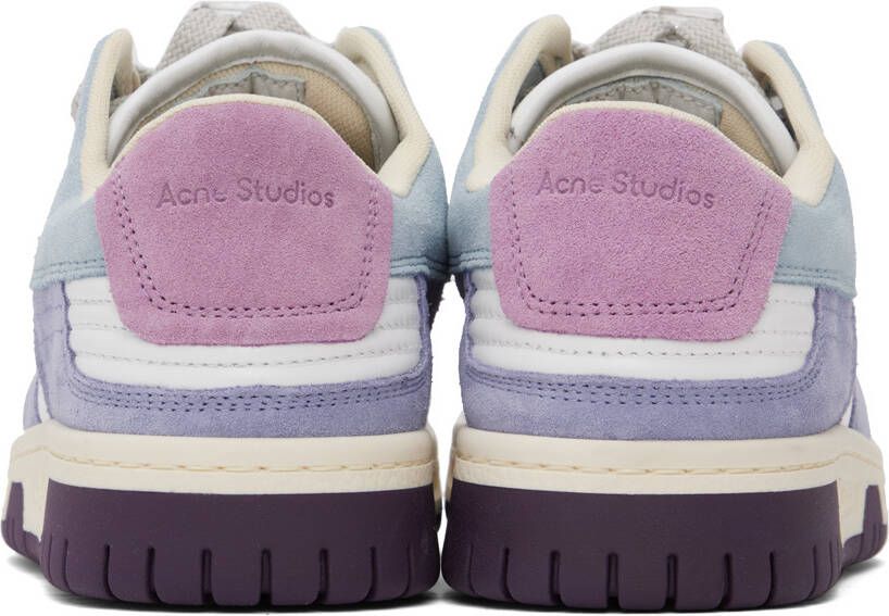 Acne Studios Blue & Purple Preppy Low Sneakers