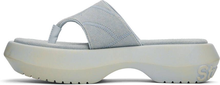 Acne Studios Blue Reversed Sandals