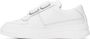 Acne Studios Kids White Velcro Strap Sneakers - Thumbnail 3