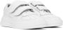 Acne Studios Kids White Velcro Strap Sneakers - Thumbnail 4