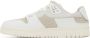 Acne Studios White & Off-White Leather Low-Top Sneakers - Thumbnail 3