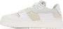 Acne Studios White & Off-White Paneled Low Top Sneakers - Thumbnail 3
