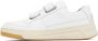 Acne Studios White Velcro Strap Sneakers - Thumbnail 3