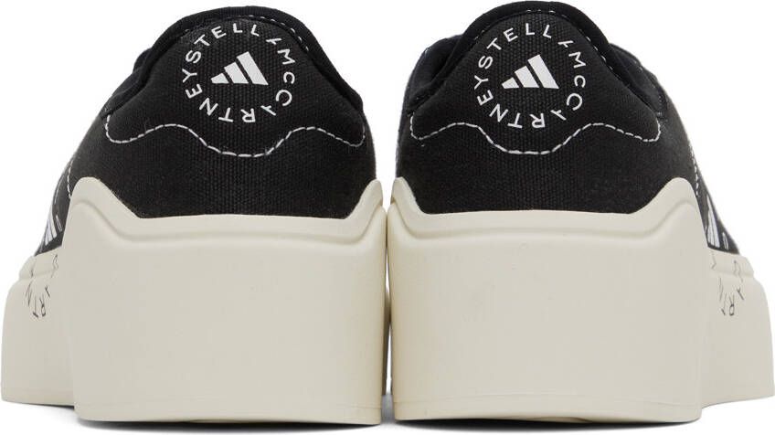 adidas by Stella McCartney Black Court Sneakers