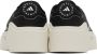 Adidas by Stella McCartney Black Court Sneakers - Thumbnail 2