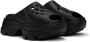 Adidas by Stella McCartney Black Peep Toe Clogs - Thumbnail 4