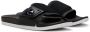 Adidas by Stella McCartney Black Velcro Slides - Thumbnail 4