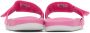 Adidas by Stella McCartney Pink Velcro Slides - Thumbnail 2