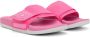 Adidas by Stella McCartney Pink Velcro Slides - Thumbnail 4