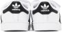 Adidas Kids Baby White & Black Superstar Sneakers - Thumbnail 2