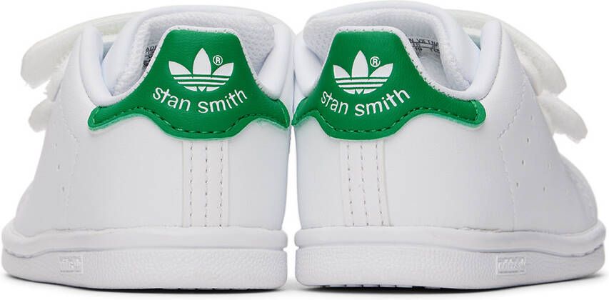adidas Kids Baby White Stan Smith Sneakers