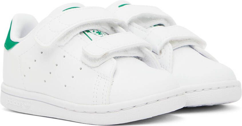 adidas Kids Baby White Stan Smith Sneakers