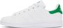 Adidas Kids White & Green Stan Smith Big Kids Sneakers - Thumbnail 3