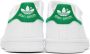 Adidas Kids White & Green Stan Smith Velcro Little Kids Sneakers - Thumbnail 2