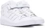 Adidas Kids White Forum Mid Big Kids Sneakers - Thumbnail 4