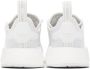 Adidas Kids White NMD_R1 Big Kids Sneakers - Thumbnail 2