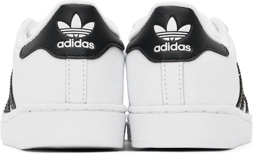 adidas Kids White Superstar Sneakers