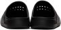 Adidas Originals Black Adilette Clogs Sandals - Thumbnail 2