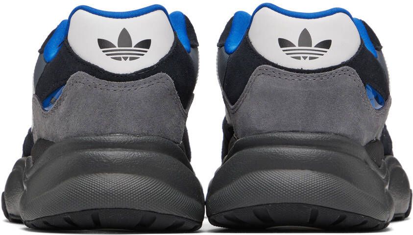 adidas Originals Black & Gray Retropy F90 Sneakers