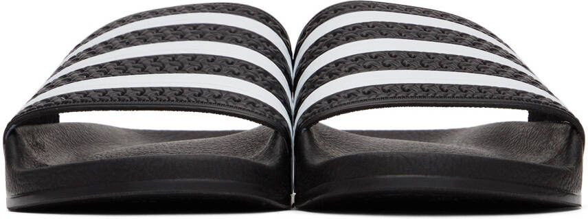 adidas Originals Black & White Adilette Slides