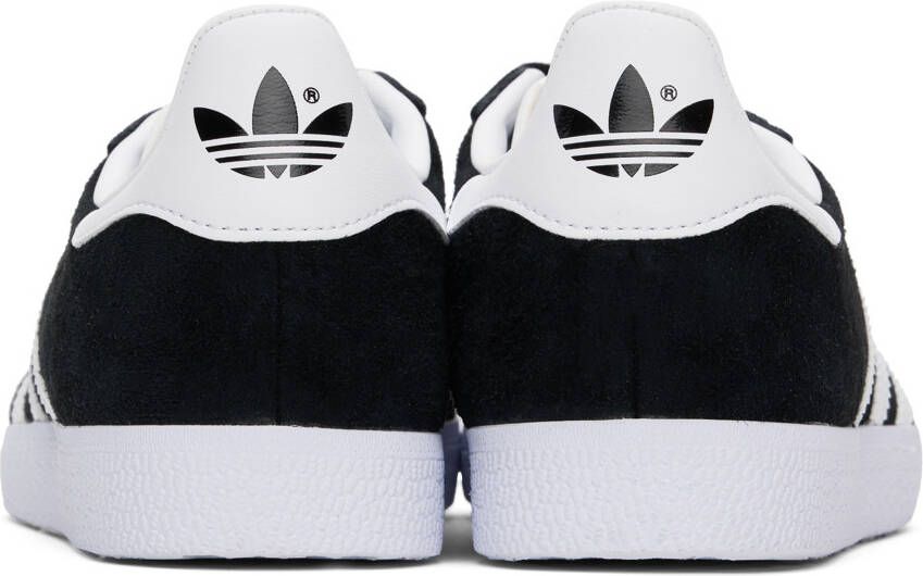adidas Originals Black & White Gazelle Sneakers