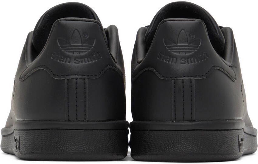 adidas Originals Black Stan Smith Low-Top Sneakers