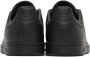Adidas Originals Black Stan Smith Low-Top Sneakers - Thumbnail 2