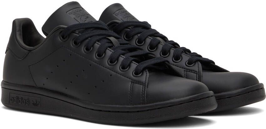 adidas Originals Black Stan Smith Low-Top Sneakers