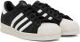 Adidas Originals Black Superstar 82 Sneakers - Thumbnail 4