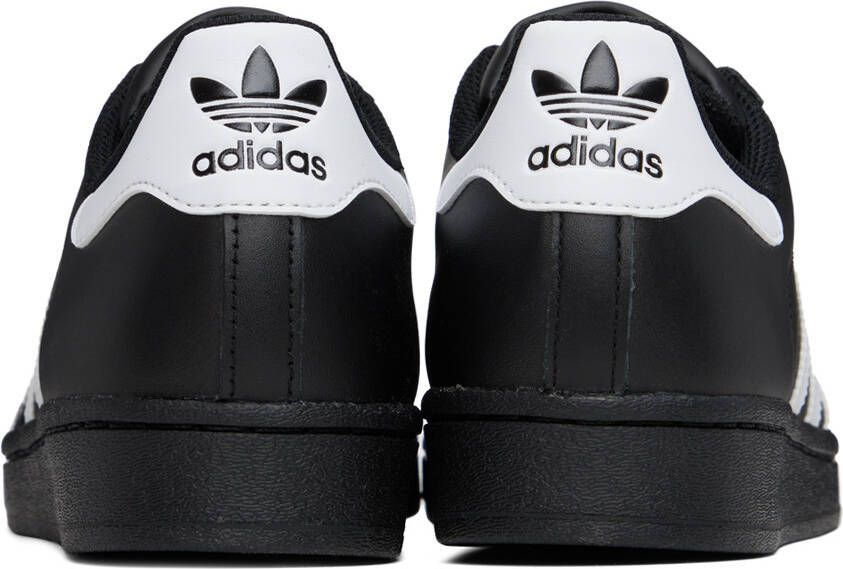 adidas Originals Black Superstar Sneakers